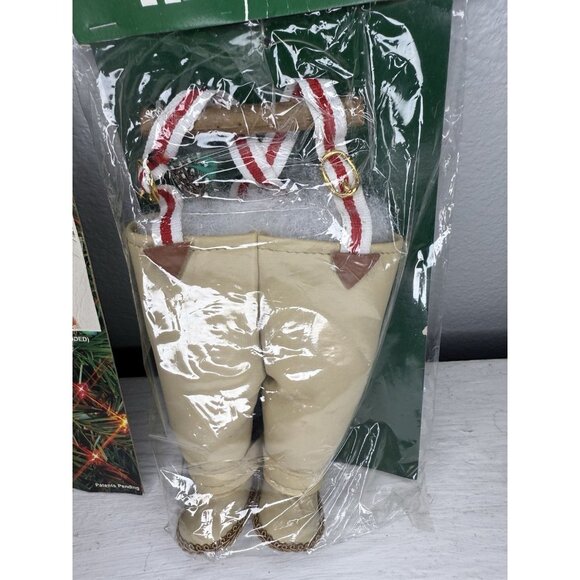 Vintage NOMA Ornamotor (1989) & RAZ Imports Santa Pants Ornament – New - Picture 5 of 5